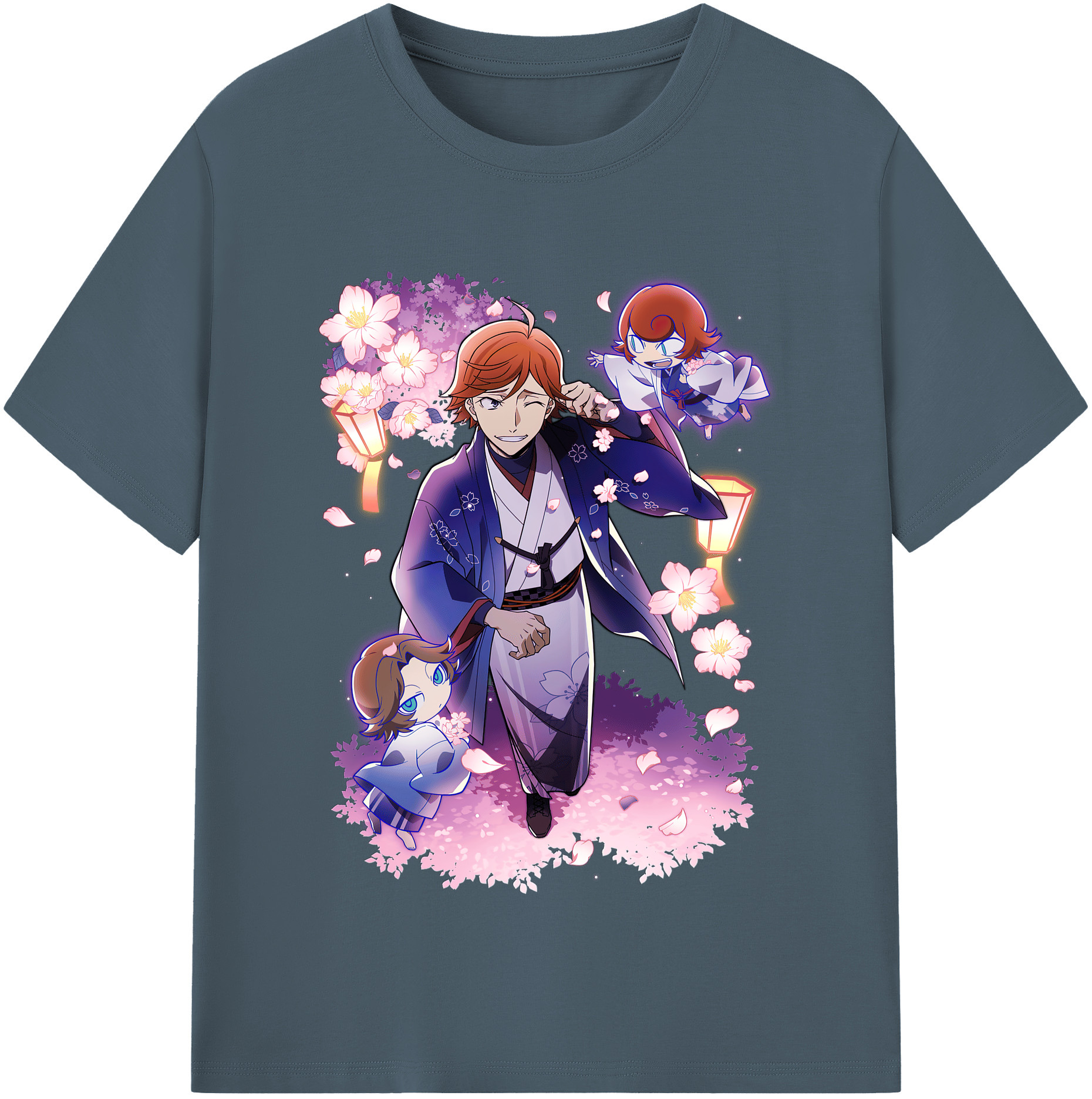 （画像用） 文豪ストレイドッグス Bungo Stray Dogs 綿100％半袖Tシャツ（フロントプリント）